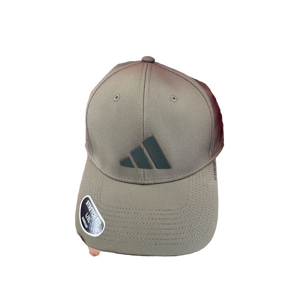 Adidas Mens Golf Fit Size L/XL Hat Olive Strata Green/Black NWT